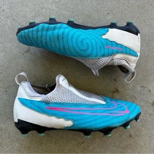 Nike Phantom GX Soccer Cleat Blue Youth Size 6Y